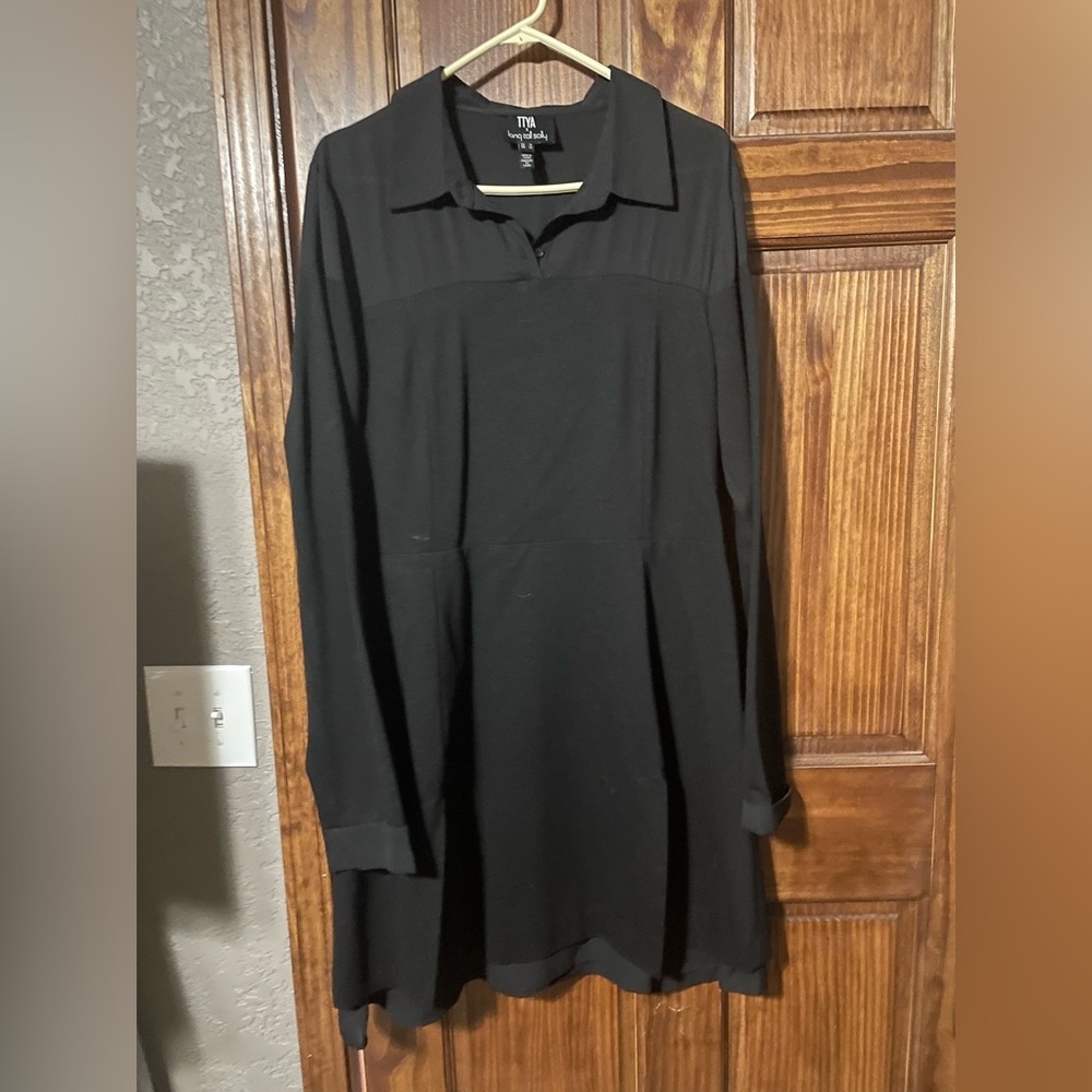 Size 14 tall, Long Tall Sally, black dress